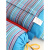 粗尚 颈椎枕头  圆柱枕头 荞麦壳枕头 护颈枕圆形枕头 圆枕头红色（长40直径8.5cm）