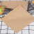 赫思迪格 防油纸袋 牛皮纸食物包装袋防油淋膜牛皮纸袋打包袋 15*20(100只) HGJ-1469