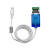 ABDT宇泰 USB转485422串口线工业级转换器FT2329针双芯通讯线UT890A UT890A 1.5米