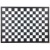 黑白棋盘格圆点光学校正网方测试卡MTFchart定制菲林片定制标定板 磨砂菲林 4030CM