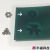京京 定制适用绿色磁力显示卡 磁极磁力线观察片 磁路分布检测纸显影测磁纸 60*60mm