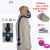 防尘防毒面具套装透气可清洗电焊工面罩烟雾焊工专用防护口罩批发 1号