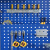 方孔五金工具墙挂板挂钩车间整理展示物料架置物架洞洞板挂钩套装 U型挂钩60*28