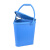 食安库清洁工具 带刻度水桶 12L 蓝色 含桶盖