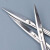 赫思迪格 JG-287 实验用剪刀 不锈钢剪 手术剪刀 直尖弯尖 多功能绷带剪手术剪 手术弯尖14cm