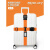 行李箱绑带旅行出差十字打包带密码拉杆箱TSA锁托运加固绑带 橙色-无密码