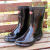 6KV 30KV绝缘雨靴电工高压安全靴高筒黑色全橡胶工矿靴防水鞋 30KV(筒高26cm) 36