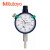 Mitutoyo 三丰 小型指针式指示表 1040SB（3.5mm，0.01mm）ø40 mm型 平型后盖 新货号1040AB