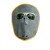 牛皮电焊面罩焊工专用防烤脸氩弧焊帽全脸头戴式轻便烧焊防护面具 面罩+灰色+绑带(护眼)