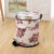 欧式创意带盖垃圾桶脚踏厨房客厅卫生间有盖脚踩小大号拉圾筒 红葡萄12L(送一卷垃圾袋)