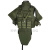 防弹衣六级全防护6B45厂家直销背心马甲可放内置插板CS夏季防刺马甲 绿色（外皮）+附件包