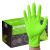 绿色一次性丁腈橡胶手套加厚耐用劳保工作耐磨维修汽修防油 爱马斯绿色50只/袋   L