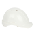 工地施工建筑工程劳保电工透气头盔安全帽  欧式ABS带透气孔固安捷1532安全帽 白色 10天