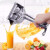手动榨汁机柠檬榨汁器便携式挤水器铝制夹压汁机水果压榨器 铝合金