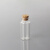 施莱登 西林瓶透明迷你小号卡口透明玻璃瓶木塞许愿瓶彩虹玻璃漂流瓶 18*40mm(5毫升)100个 