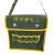 海斯迪克 HKCL-155 加厚电工包水暖维修工具包 五金工具帆布包 黄边 中号35*30