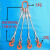 钢丝绳吊索具/压制钢丝绳组合吊具/起重吊钩索具/二肢三肢四肢 3吨3米 4腿