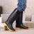 制耐（ZHINAI） 长筒雨靴男士雨鞋劳保鞋耐磨套鞋防寒水鞋保暖塑胶雨靴 YX210143