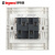 罗格朗 美淳系列白色开关面板 86型10AX二位单控开关 二开单控EN32/1/2C（定制）