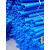吹膜机专用风管螺旋式抗压蓝色波纹软管伸缩耐高温通风管 内径75mm 1米长