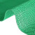 金诗洛（Kimslow）KSL295 塑料防滑地垫pvc镂空地毯 网格防水地垫 酒店泳池脚垫0.9*15M(4.5厚 绿色)