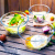 喜碧（Scybe）玻璃碗 沙拉碗和面盆汤碗果盘面碗玻璃盆多功能料理味斗特博3件套