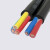 OD 足国标2芯/x4/6平方电线电缆护套冻线软线耐磨电源线25焊机 电 3X6+1X4 全国标1米