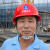 HKNA中国建筑安全帽工地国标玻璃钢头盔工作钢盔领导工程白色定制logo V型黄色