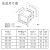 DYQT定制三相电流表数显三相交流电压表380V450V可加上下限报警485通讯 三相电流表96*96