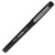 思达S34加粗1.0mm签字笔子弹头大容量磨砂杆中性笔水性笔 3支得力思达黑色笔