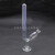玻璃座式发酵管102050ml化验室田氏坐式底座实验测定产气量鸟杯 5ml