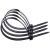 尼龙扎带拉紧器 塑料固定卡扣扎线绳5*100MM电线网线捆绑束线条 白色 30包