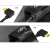 HDMI公对母转接线90度L型弯头HDMI延长线 270度 上下左右弯4K高清 270°上弯 0.5米(YL-H-W02) 0.5m及以下