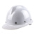 懒牛国标安全帽工地ABS V型烤漆玻璃钢钢钉白色建筑领导用头盔