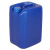 急先锋 蓝色20L塑料桶 化工堆码桶方桶 香精香料桶 PE桶 20L加厚堆码桶【1.2kg龙灯款钛白色】