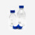 相液流动相瓶透明丝口瓶液相色谱溶剂瓶螺口储液瓶化学试剂瓶 250ml3孔