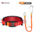 哥尔姆 单腰式 速插安全带 简易便携式 国标 安全绳套装 GD3721红色单大钩5米