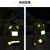 反光安全背心儿童安全马甲活动骑行服夜间户外保障外套 荧光黄(L码)