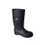 代尔塔 DELTAPLUS 301407 PVC安全靴 黑色 42码 1双装