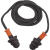 代尔塔 103119 可重复使用TPR带线降噪耳塞 树形防噪音耳塞 50副