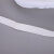 白色圆形防尘粉透气业车间头戴式尼龙面内海棉易呼吸口罩 特厚款一包(十个装)