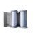 鸣固 ZJ4085磁吸门帘PVC空调帘磁铁透明自吸帘商场保温隔断免打孔 灰色 2.5厚度赠配重 宽50cm*2.3米高  