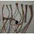 插头对讲可视门铃连接线DNAKE分机3芯线6芯线网线转接头 狄耐克棕色头3芯