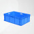 万尊 EU物流箱加厚塑料周转箱外径800*600*280mm无盖工具收纳箱零件盒