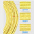 电线电缆国标阻燃 BV1 1.5 2.5 4 6平方单皮单芯铜硬家装 4平方 单皮硬线(100米)黄色