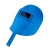 电焊防护面罩 工业劳保安全防护面罩 手持半自动氩弧焊面罩嘉博森 蓝色塑料手持面罩(带玻璃)