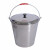 卫洋 不锈钢水桶 环卫物业酒店宾馆储物桶垃圾桶清洁桶 10L无盖 不锈钢水桶