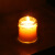 严品安防 应急防灾蜡烛 透明1个 户外野营蜡烛 停电断电阻风蜡烛 LZ-003