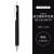 斑马牌 ZEBRAnano镀金笔头JJH72新款Sarasa中性笔按动水笔低重极细尖办公彩色签字笔 (0.38)黑色笔 0.3mm