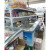 双面超市便利店冰柜上方货架bing箱饮料雪糕冷柜中岛展示架置物架子 灰色双面副架长70*宽80*高158cm三层